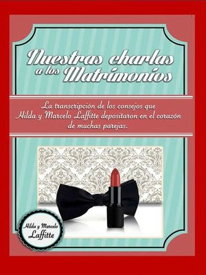cover image of Nuestras charlas a los matrimonios